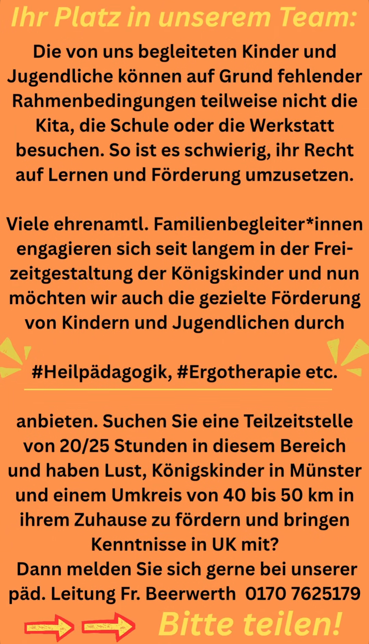 Ergotherapeutim gesucht